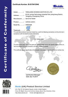 Китай Guangzhou Ylcaster Metal Co., Ltd. Сертификаты