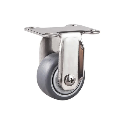 100 Lbs Load Capacity 4kg-5kg Unit Weight Rubber Casters with Cast Iron Wheel Core