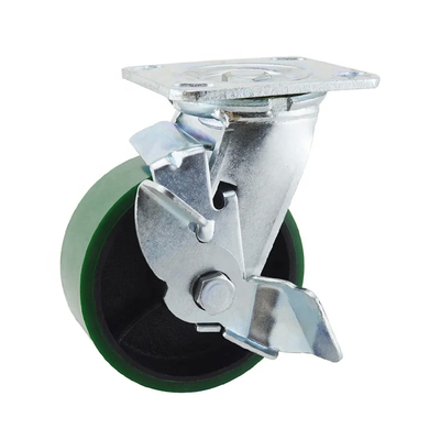 Stainless Steel Industrial Casters Plate Casters For Food Processing And Medical Equipment