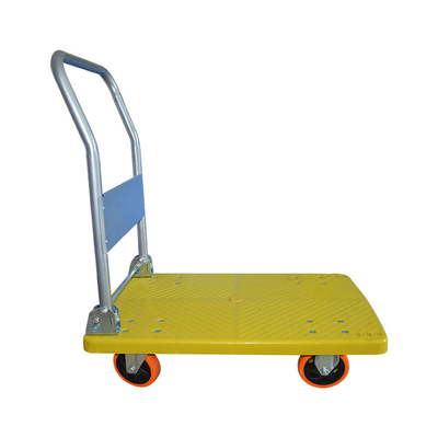 3-6 Wheels Foldable Transport Truck Platform Trolley with 90cm Height and 300-500kg Capacity