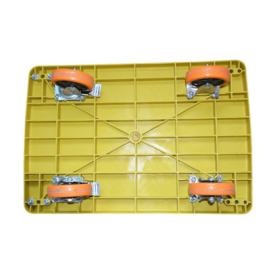 3-6 Wheels Foldable Transport Truck Platform Trolley with 90cm Height and 300-500kg Capacity