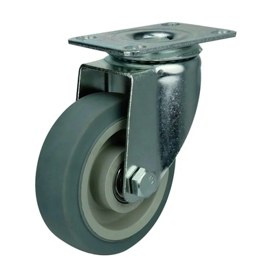 Capacity Casters 4 Inch Wheel Diameter Top Plate Swivel Radius 3-1/2 Inch For Heavy Loads And High Weight Capacity
