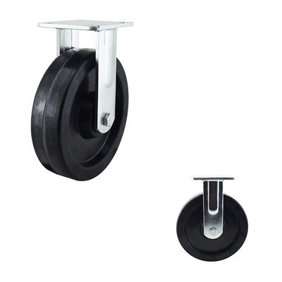 1100LBS Capacity 200mm Rigid Heat Resistant Heavy Duty Industrial Casters Wheel