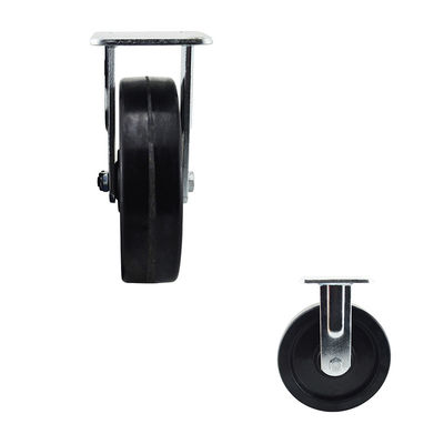 1100LBS Capacity 200mm Rigid Heat Resistant Heavy Duty Industrial Casters Wheel