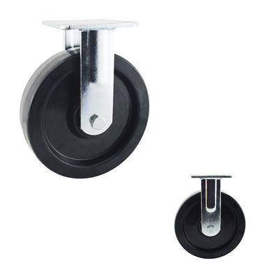 1100LBS Capacity 200mm Rigid Heat Resistant Heavy Duty Industrial Casters Wheel