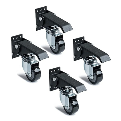 Wholesale lndustrial Caster Swivel Workbench Casters 2.5 Inches Polyurethane Wheel Diameter