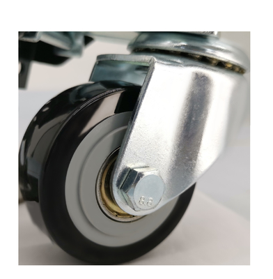 Wholesale lndustrial Caster Swivel Workbench Casters 2.5 Inches Polyurethane Wheel Diameter