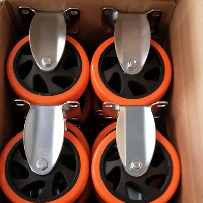 Non Slip Medium Duty Swivel Wheel Caster Rubber 4 Inch Wheel Diameter Medium Duty Non Slip 3-6 Inch Wheel Width