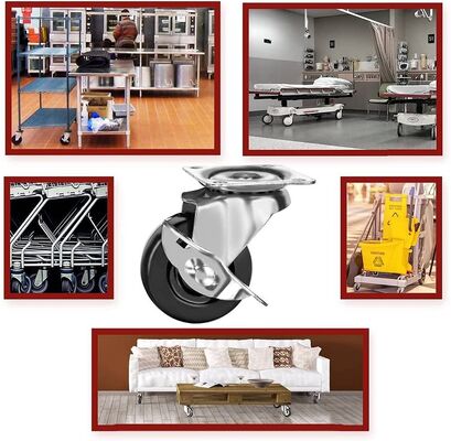 Колесные ролики с цельным сердечником, разработанные для совместимости с мебелью, обеспечивающие долгий срок службы и легкую маневренность