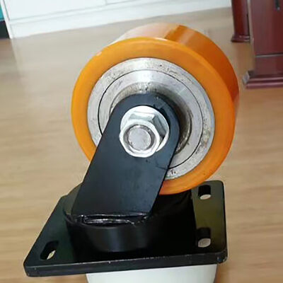 Steel Rubber Caster Rubber 2 4 5 Wheels Castors with Brake Industrial Grade Durable Heavy Duty Mobility Solutions
