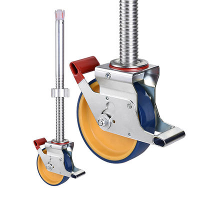 Steel Treaded Stem Mobile Scaffolding Caster Wheel for Easy Maneuverability and Durable Performance